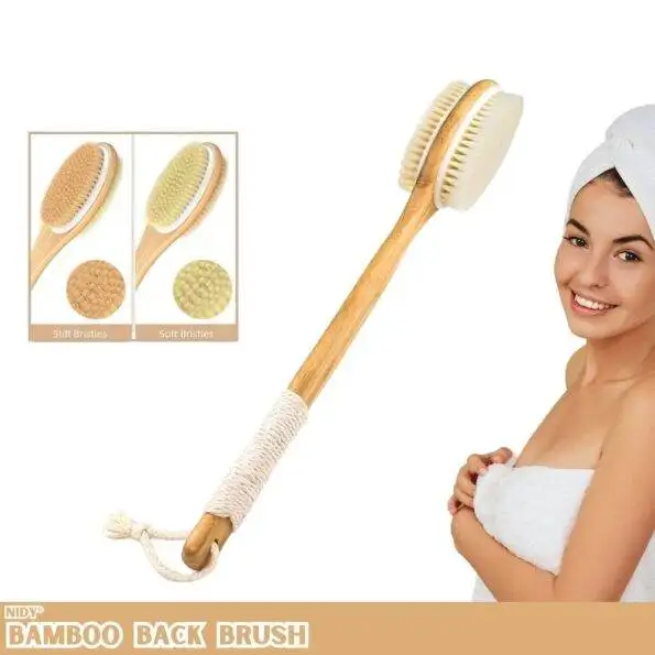 Bamboo Back Brush.