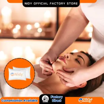 Disposable Pillow Cover | Non-Woven Waterproof Pillow Case | Salon Spa Pillow Protector | Hygiene Bedding | Soft Disposable Sheet