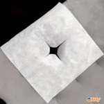 Disposable Bed Sheet X Cut Non-Woven Fabric Soft Material, Disposable Bed Sheet With Cross Cutting, X-Cut Bed Sheet for Salon, Spa, Massage Table, Facial Bed, Hospital | Waterproof, Hygienic, Face Opening Sheet | Non-Woven Single Use for Professionals