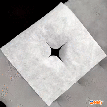 Disposable Bed Sheet X Cut Non-Woven Fabric Soft Material, Disposable Bed Sheet With Cross Cutting, X-Cut Bed Sheet for Salon, Spa, Massage Table, Facial Bed, Hospital | Waterproof, Hygienic, Face Opening Sheet | Non-Woven Single Use for Professionals