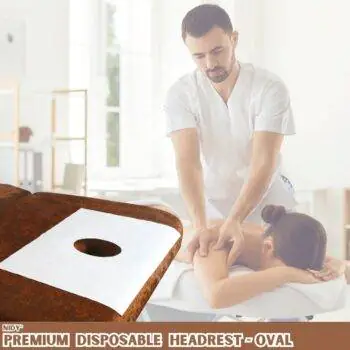 Nidy Disposable Headrest Covers for Spa.