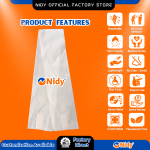 Nidy® Disposable Non-Woven Headbands – Soft & Stretchable for Facials, Spa & Salon Use