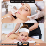 Nidy® Disposable Non-Woven Headbands – Soft & Stretchable for Facials, Spa & Salon Use