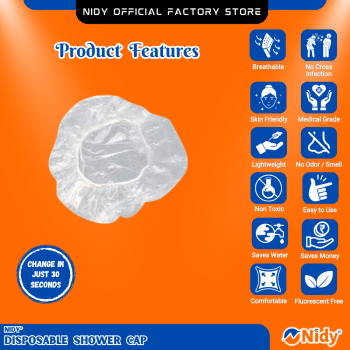 Nidy Bouffant Cap – Multipurpose Head Cover for Salons, Kitchen & Healthcare.
