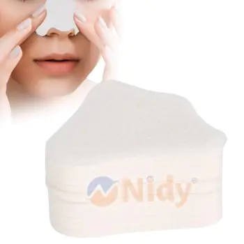 Disposable non-woven nose patch sheet for facial care.