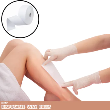 Nidy Disposable Wax Strips – Ready-to-Use, Non-Woven Strips for Hair Removal