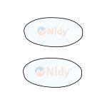 Disposable Non-Woven Cotton Eye Zone Facial Pads for Toner, Lotion, Skin Care, Spa, Salon & Cosmetic Use.