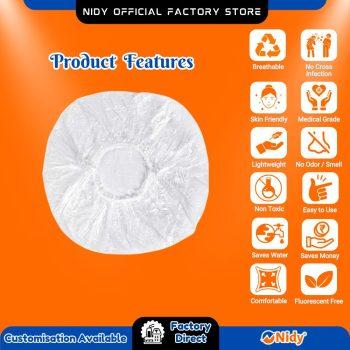 Disposable Stretch Food Covers with Elastic.
