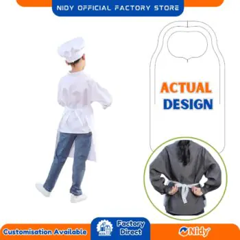 Disposable Top Cut Apron for Baby & Kids | Baby Feeding Apron | Waterproof Baby Bib | Kids Apron for Painting | Baby Apron for Salon, Clinic & Home.