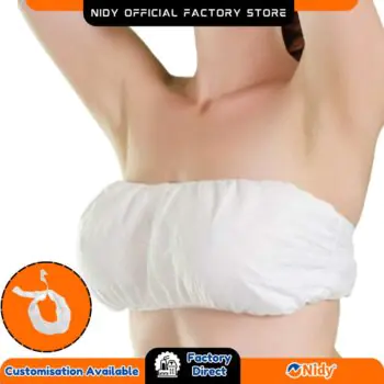 Disposable Strapless Bra Wrap for Personal Hygiene | Non-Woven Bra for Women | Soft, Breathable, Comfortable | Single-Use Innerwear