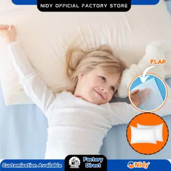 Disposable Pillow Cover for Baby & Kids | Non-Woven Pillow Case with Flap | Baby Pillow Cover | Daycare & Playschool Nap Rooms | Hygienic Pillowcase for Infants, Nidy Pillow  Cover, Soft Sanitary Pillow Cover for Toddlers & Infants