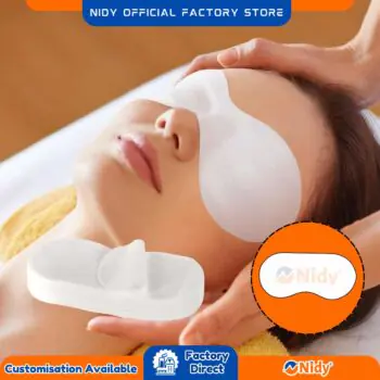 Disposable Eye Pillow Covers for Salon | Non-Woven Paper Eye Mask Sheets | DIY Pillow Covers | White Non-Woven Eye Mask Sheets for Spa & Skincare – Hygienic & Moisture-Retaining DIY Pillow Covers for Relaxation, Massage, Facial Wraps – White