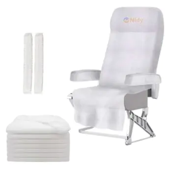Disposable Seat Cover with Armrest for Home Care, Hospital, Chair Protection, Hygiene Bedding, Waterproof Use