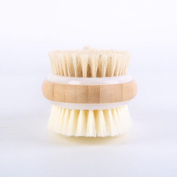 Shower brush for back, legs, and hard-to-reach areas.
