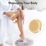 Bamboo Body Brush – Lymphatic Drainage & Cellulite Care.