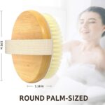 Bamboo Body Brush – Lymphatic Drainage & Cellulite Care.