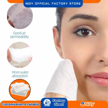 Disposable Non Woven Face Towel for Personal Hygiene | Personal Hygiene Wipes | Soft Disposable Face Cloth | Skin Care Towel | Single Use Hygiene Towels | Disposable Face Cloth | Single Use Hygiene Towel | Biodegradable Face Towel | Hypoallergenic wipes