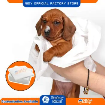 Disposable Towels for Animal, Dogs & Cats | Soft Non Woven Pet Towels | Travel Pet Wipes for Grooming & Cleaning | Portable Animal Towels for Pets | Eco-Friendly Dog & Cat Grooming Essentials