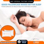 NIDY® Disposable Pillow Cover Without Flap for Personal Hygiene | Non-Woven Pillow Protector for Personal Hygiene | Waterproof Single-Use Pillow Case | Soft & Breathable Personal Care Pillow Cover | Travel & Home Hygiene Bedding