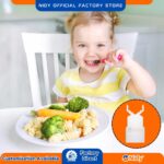 Disposable Apron for Baby Feeding, Shirt-Shaped Bib for Kids, Waterproof Baby Apron for Eating, Toddler Art Apron, Non-Woven Baby Grooming Apron.