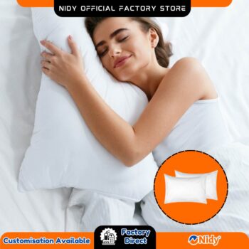NIDY® Disposable Pillow Cover | Non-Woven Waterproof Pillow Case | Personal Hygiene | Non-Woven Pillow Protector | Personal Care Pillow Cover