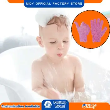 Baby Bath Gloves for Kids Skincare, Hygiene, Soft Exfoliation & Daily Care India