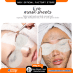 NIDY Disposable Oval Notch Eye Mask – Soft, Hygienic & Skin-Friendly.