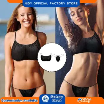Disposable Thong for Personal Hygiene | Thong Panty for Hygiene | Non-Woven Underwear | Salon T-Back | Travel Intimate Wear
