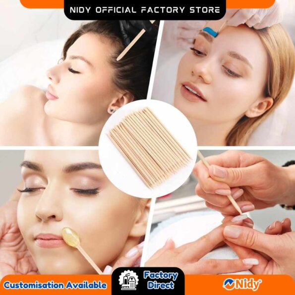 Multi-Purpose Wooden Sticks for Ice Cream and Crafts.