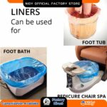 Disposable Pedicure Liners – Leak-Proof Spa Bowl Covers.