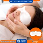 NIDY Disposable Oval Notch Eye Mask – Soft, Hygienic & Skin-Friendly.