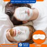 NIDY Disposable Oval Notch Eye Mask – Soft, Hygienic & Skin-Friendly.