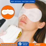 NIDY Disposable Oval Notch Eye Mask – Soft, Hygienic & Skin-Friendly.