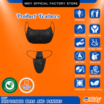 Comfortable and discreet disposable underwear