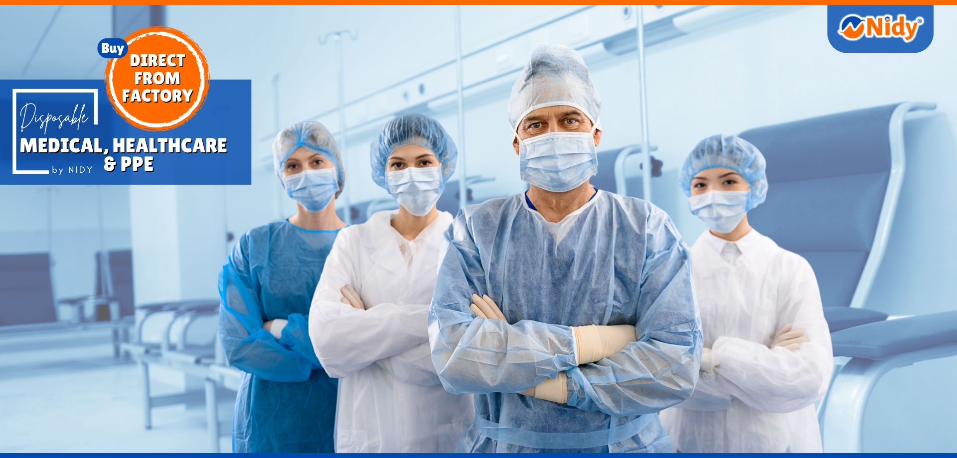 Nidy disposable medical and healthcare product – safe, hygienic, and reliable.