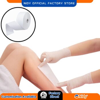 Disposable Wax Roll for Hair Removal, Spa, Salon, Wellness, Non-Woven Waxing Roll for Hygiene Use