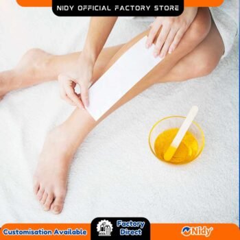 Disposable Wax Strips for Personal Hygiene, Waxing Strip Roll, Non-Woven Spa Roll, Hair Removal, Salon Use