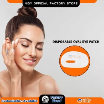 Disposable Oval Eye Patch for Personal Hygiene | Home Use Eye Mask for Dark Circles & Puffy Eyes | Self-Care Eye Patches for Relaxation | Eye Care for Sensitive Skin