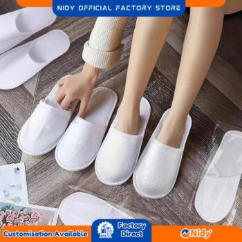 Disposable Home Slippers | Comfortable Indoor Footwear | Hygiene Slippers for Home Use | Lightweight Disposable Slippers | Affordable Non-Woven Slippers India