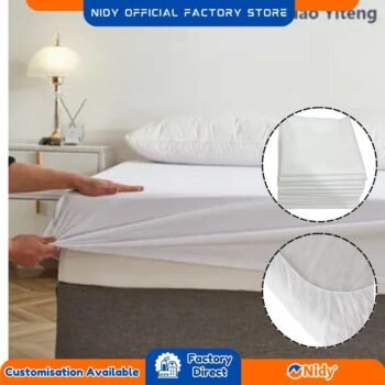 Disposable Fitted Bed Sheet for Home Use, Hospital, Elderly Care, Waterproof Bedding, Hygiene Cover