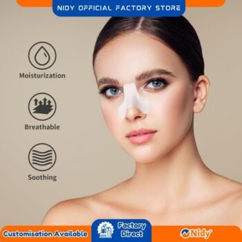 Disposable Nose Shape Patch | Personal Hygiene Nasal Cover | Home Use Nose Patch for Blackheads & Oil | Self-Care Nose Strips for Pores | Dust & Pollution Protection for Nose