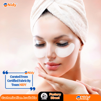 Nidy Disposable Under Eye Patch | Personal Hygiene Eye Pads | Home Use Under Eye Mask for Dark Circles & Puffy Eyes | Self-Care Eye Patches for Relaxation | Under Eye Care for Sensitive Skin
