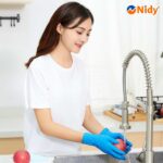 Nitrile Gloves for Personal Hygiene, Disposable Gloves, Latex-Free Safety Gloves, Powder-Free, Hand Protection