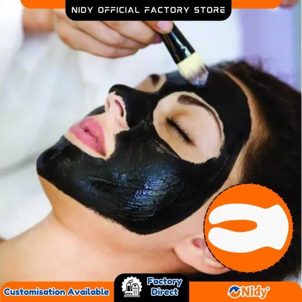 Nidy Disposable U-Shape Eye Patches – Soft Under Eye Pads for Facials and Lash Extensions.