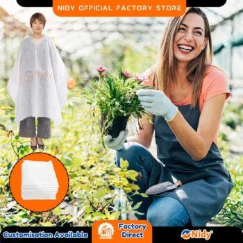 Disposable Apron for Gardening and Outdoor Tasks.