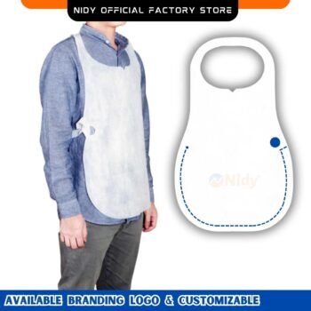 Nidy Single Use Apron – Ideal for Clinics, Spas, and Homes.