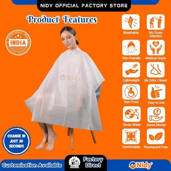 Single Use Apron for Outdoor Cleaning and Planting.