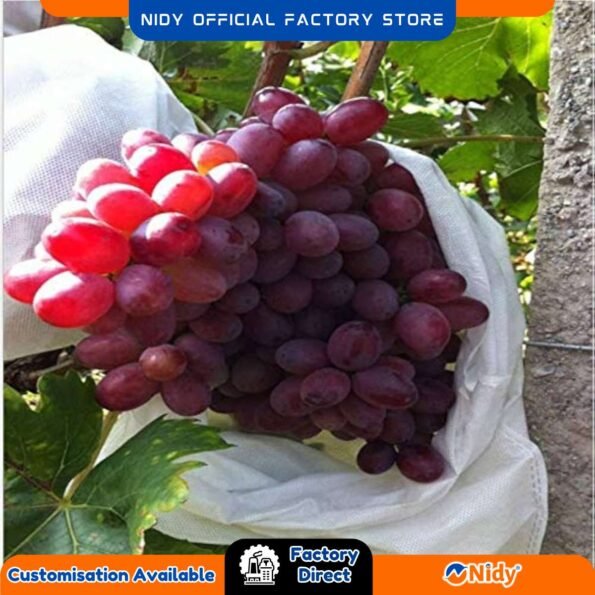 Non-Woven Pomegranate Crop and Fruit Cover – Breathable UV-Resistant Protective Bag for Plant & Fruit Safety.