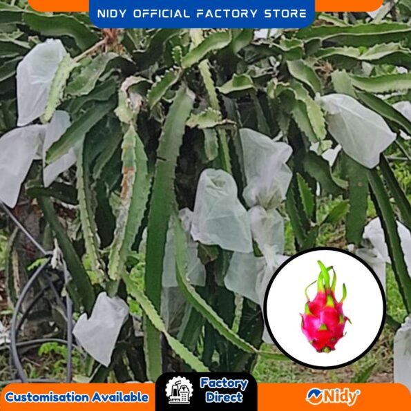 Non-Woven Protective Cover for Papaya and Banana Plants – Shields from UV Rays, Insects, Birds & Weather.