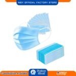 Lightweight 3 Ply Disposable Mask with Secure Elastic Loops – Multipurpose Use.
